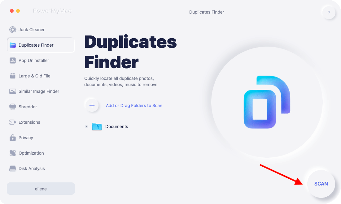 Click Duplicate Finder And Scan