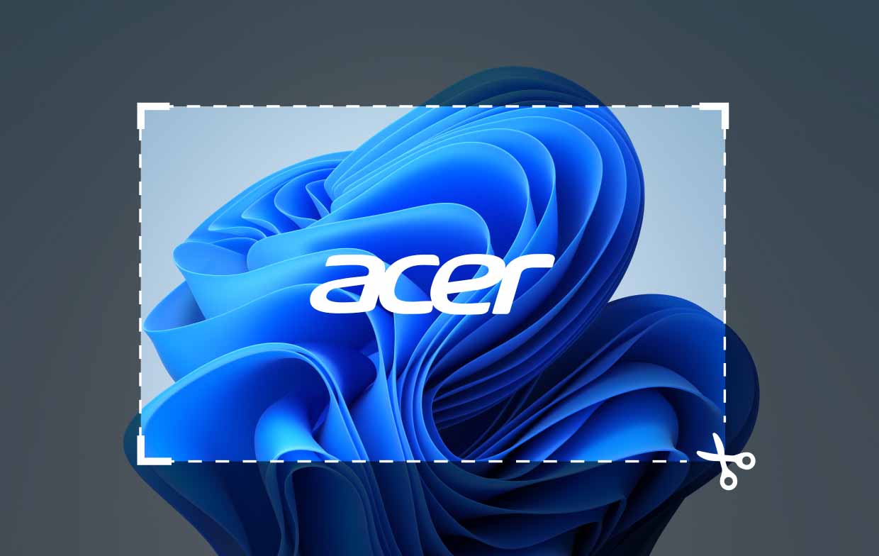 Как сделать скриншот на Acer