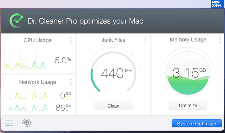 Dr cleaner pro for mac