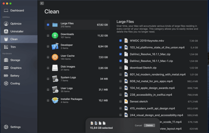mac cleaner recommended by apple