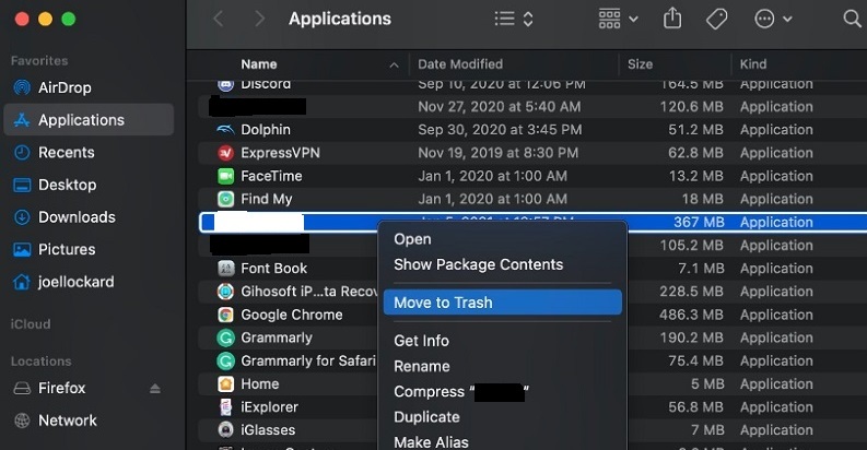 Remove Macshiny and Its Related Files