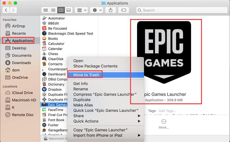 download epic games launcher on el capitan