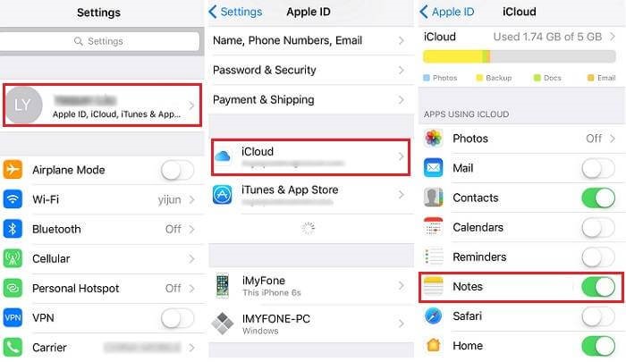 how to backup iphone to icloud using mac