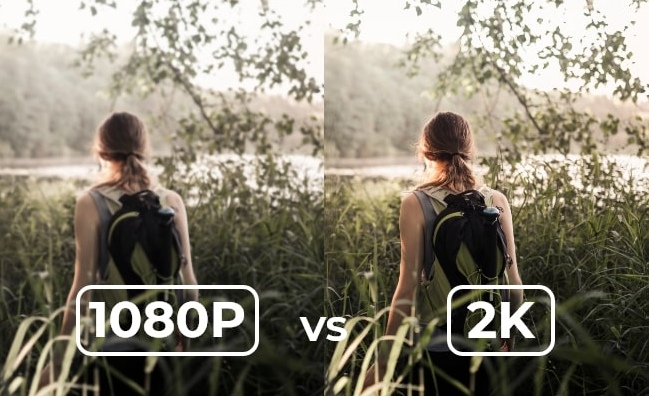 Co to jest rozdzielczość 2K? [2K vs 4K vs 1080p]