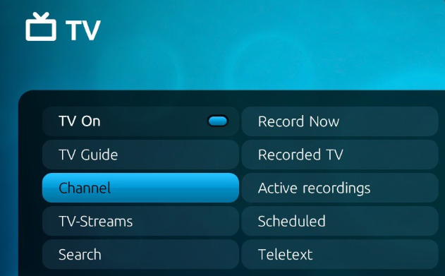 Neem tv-programma's op Smart TV op via MediaPortal