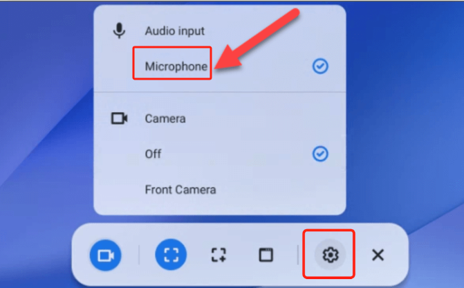 Schermopname op Chromebook met audio