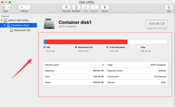 how to free disk space on mac